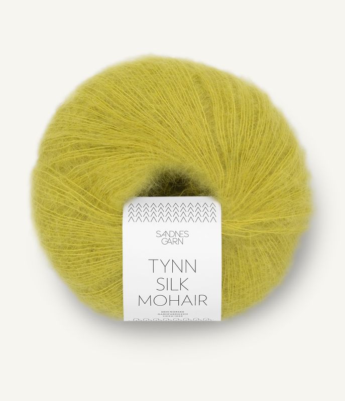 UT Tynn Silk Mohair 9825 Sunny Lime
